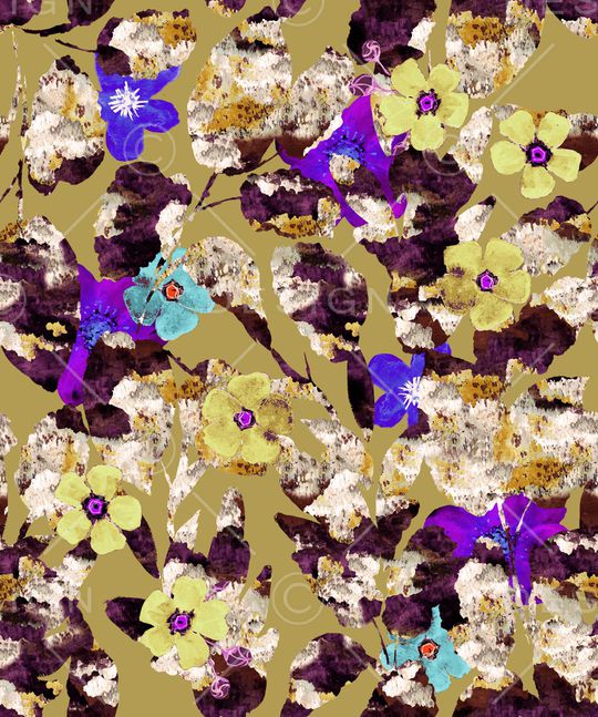 抽象印花华亿平台图片