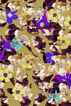 抽象印花华亿平台图片