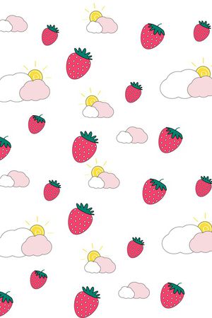 草莓印花华亿平台图片