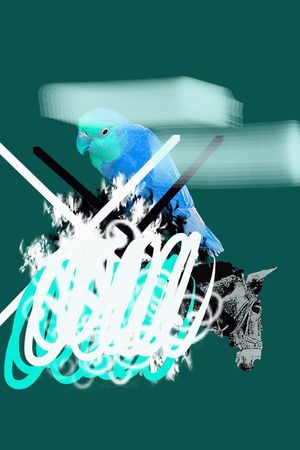 抽象印花华亿平台图片