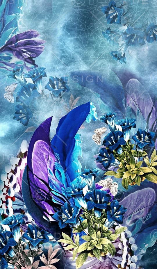 羽毛印花华亿平台图片