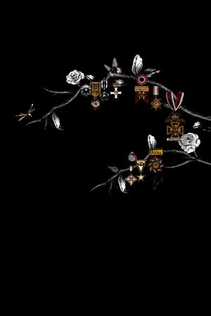 手绘花卉印花华亿平台图片