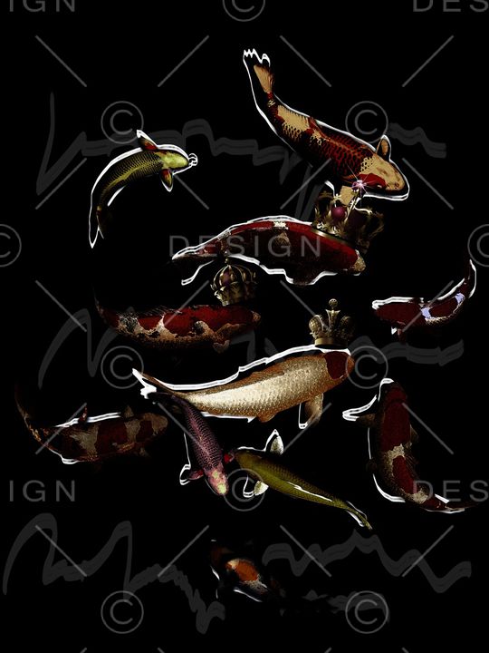 鱼印花华亿平台图片