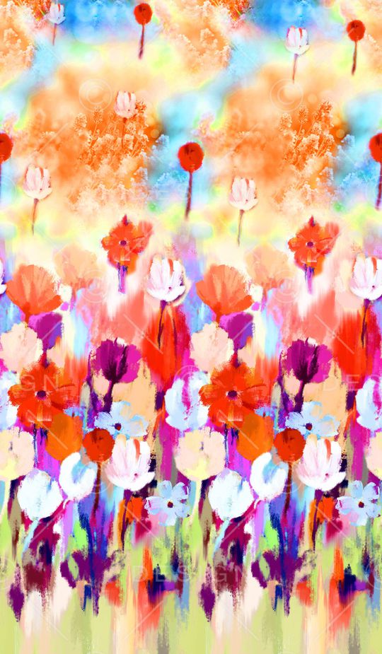 郁金香印花华亿平台图片