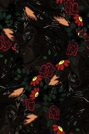 卡通印花华亿平台图片