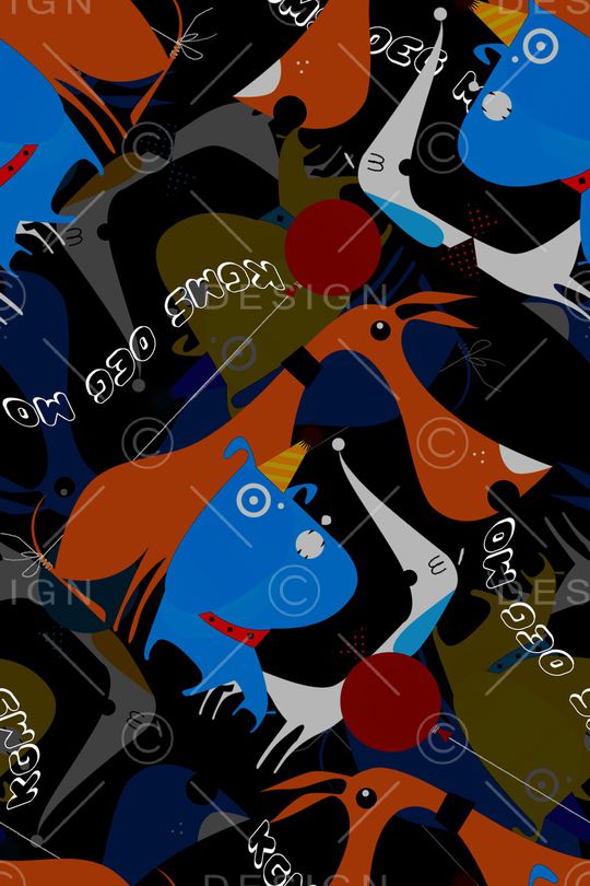 卡通印花华亿平台图片