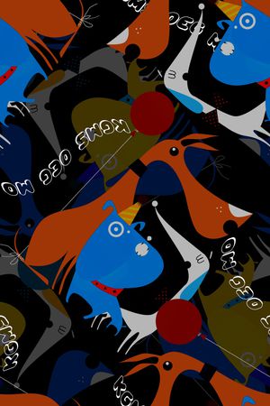 卡通印花华亿平台图片