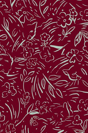 抽象印花华亿平台图片