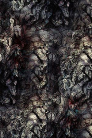 抽象印花华亿平台图片