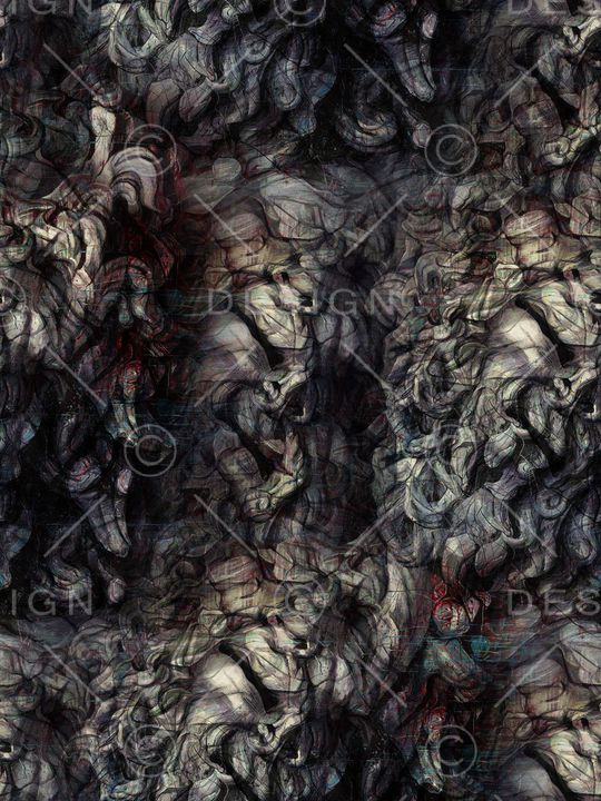 抽象印花华亿平台图片