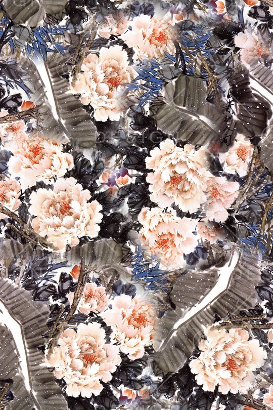 抽象印花华亿平台图片