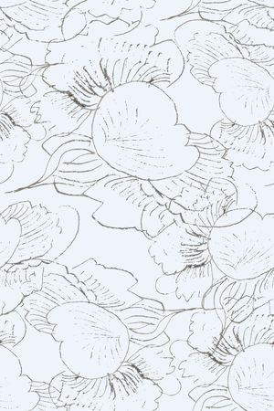 风格化花卉印花华亿平台图片