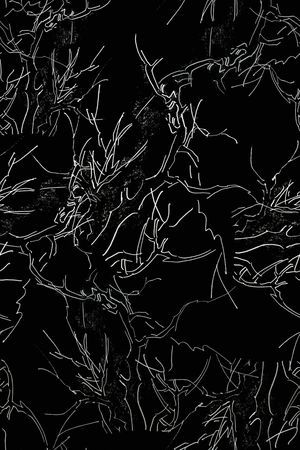 树枝印花华亿平台图片