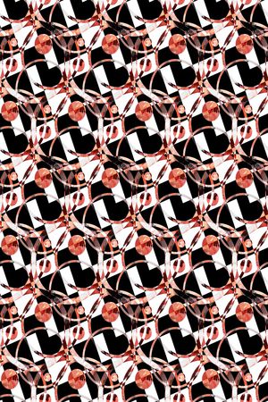 条纹印花华亿平台图片