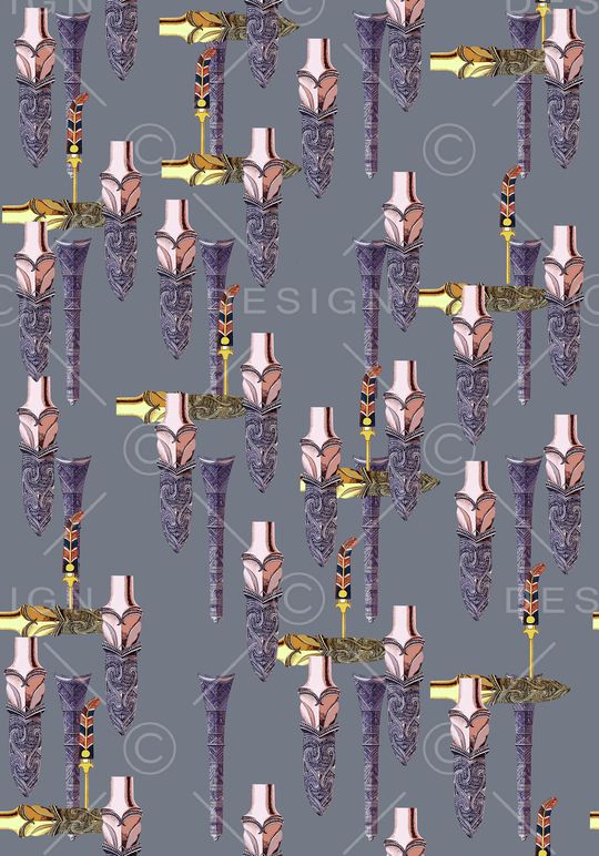 羽毛印花华亿平台图片