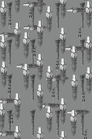 羽毛印花华亿平台图片