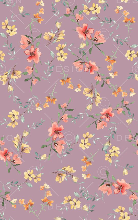 小碎花印花华亿平台图片