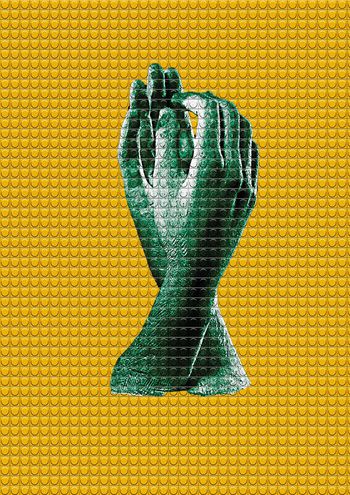 抽象印花华亿平台图片