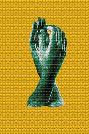 抽象印花华亿平台图片