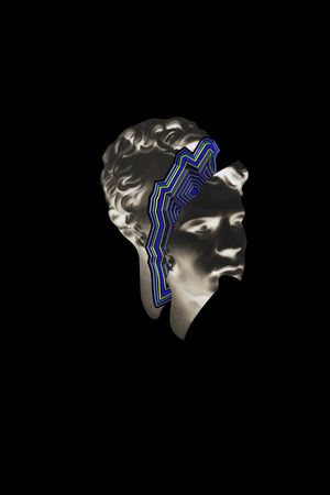 抽象印花华亿平台图片