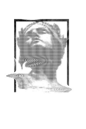 抽象印花华亿平台图片