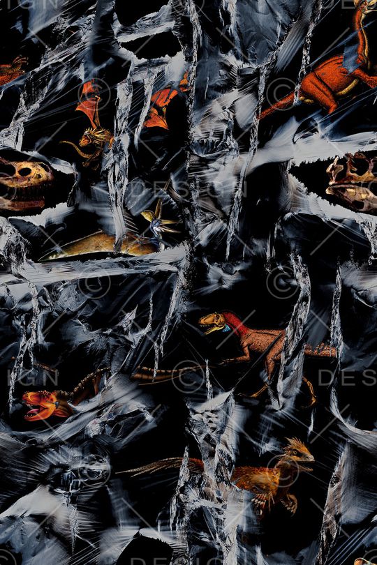 恐龙印花华亿平台图片