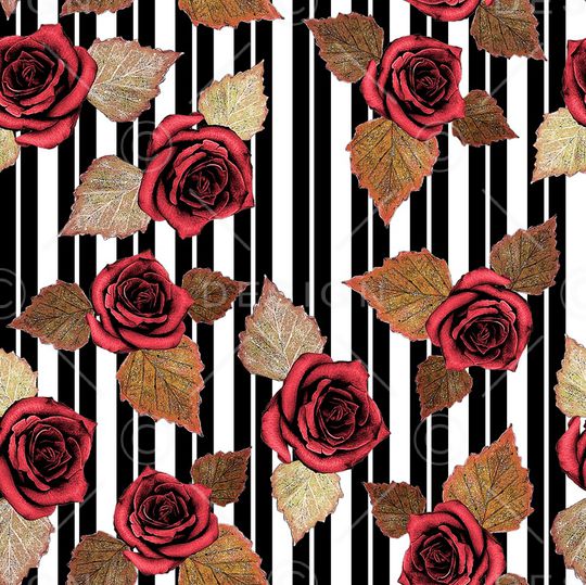 黑白条纹印花华亿平台图片