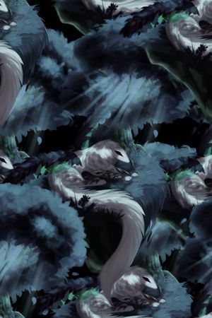 抽象印花华亿平台图片