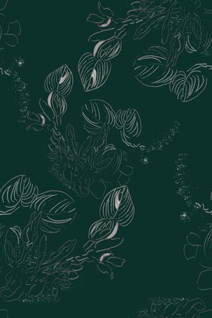 风格化花卉印花华亿平台图片