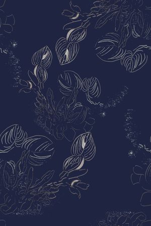 风格化花卉印花华亿平台图片