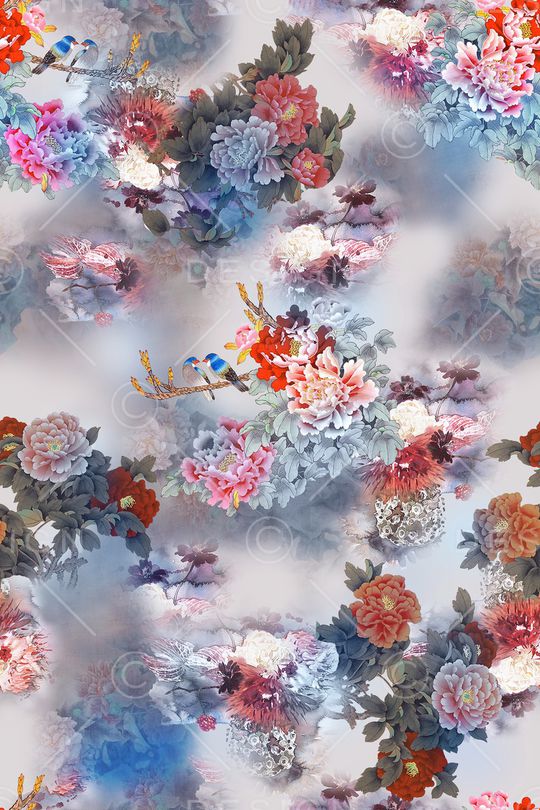 香云纱印花华亿平台图片