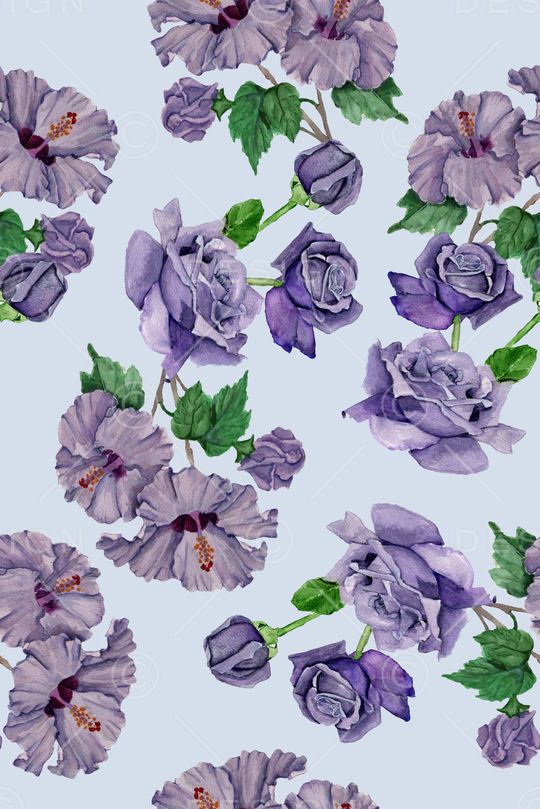 植物印花华亿平台图片