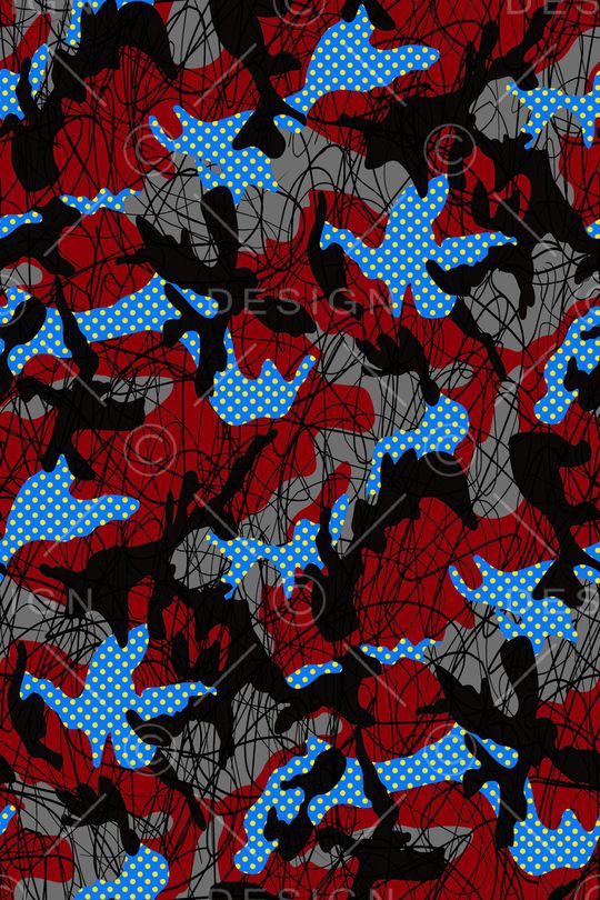 迷彩印花华亿平台图片