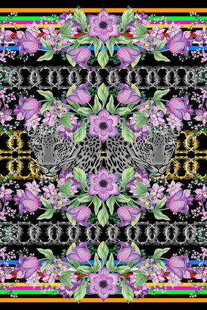 男装印花华亿平台图片