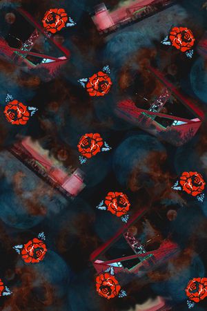 数码华亿平台印花华亿平台图片