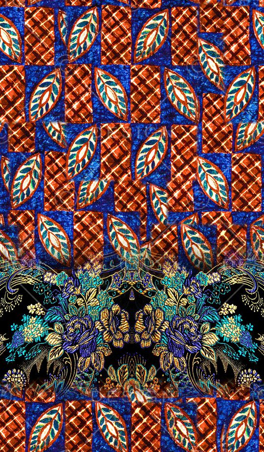 中老年华亿平台印花华亿平台图片