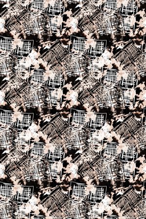 条纹印花华亿平台图片