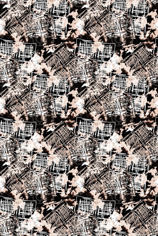 条纹印花华亿平台图片