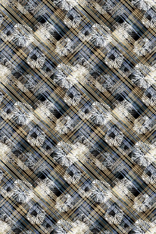 条纹印花华亿平台图片