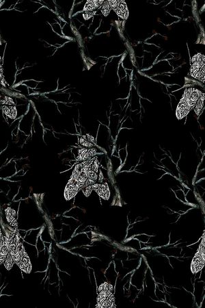 抽象男装印花华亿平台图片