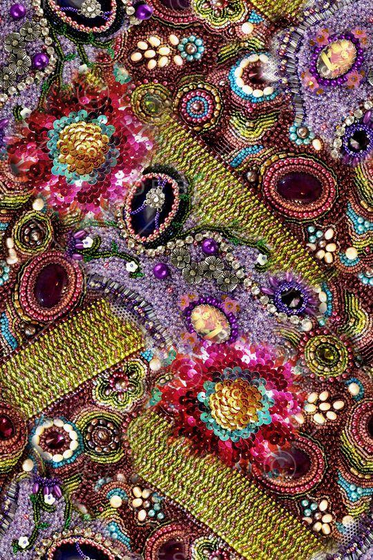 珠宝宝石印花华亿平台图片