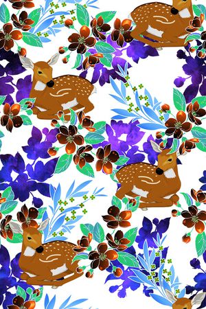 鹿印花华亿平台图片