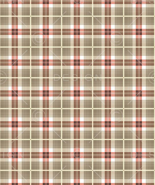 大方格子印花华亿平台图片