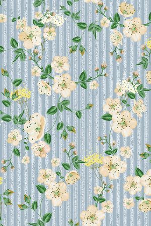 条纹印花华亿平台图片