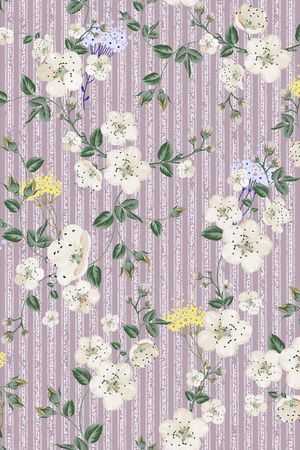 条纹印花华亿平台图片