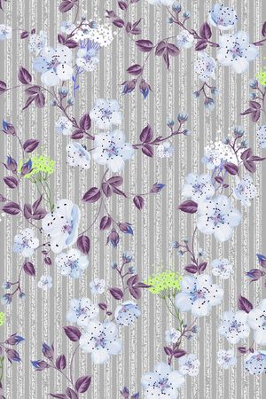 条纹印花华亿平台图片