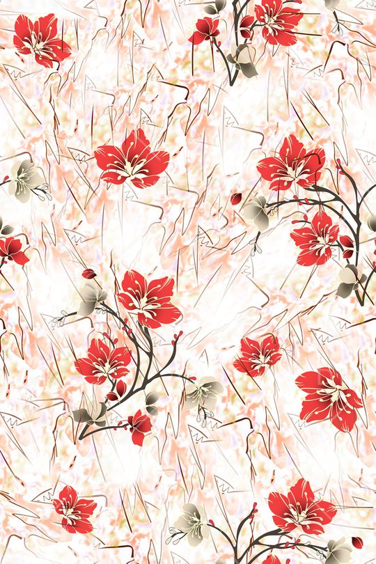 线条印花华亿平台图片