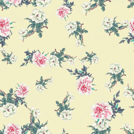 中国风印花华亿平台图片