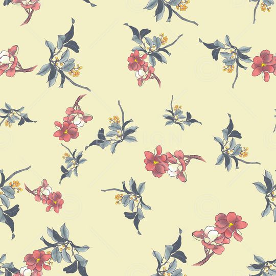 中国风印花华亿平台图片