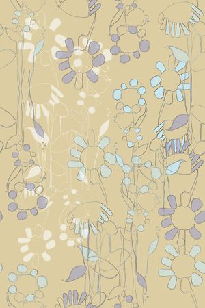 风格化花卉印花华亿平台图片